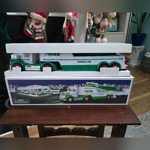 Hess Other - 2010 Hess Toy Trailer Truck & Jet. New in Box.